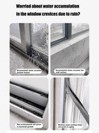 Aluminum Window Water Deflector – Weatherproof Flashing Strip for Home