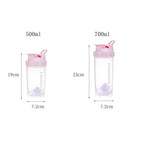 Portable Protein Shaker Bottle – Leakproof 700ml Cup for Gym and Outdoor Sports