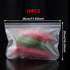 Silicone Food Storage Bags – Leakproof Reusable Containers for Freezer Kitchen