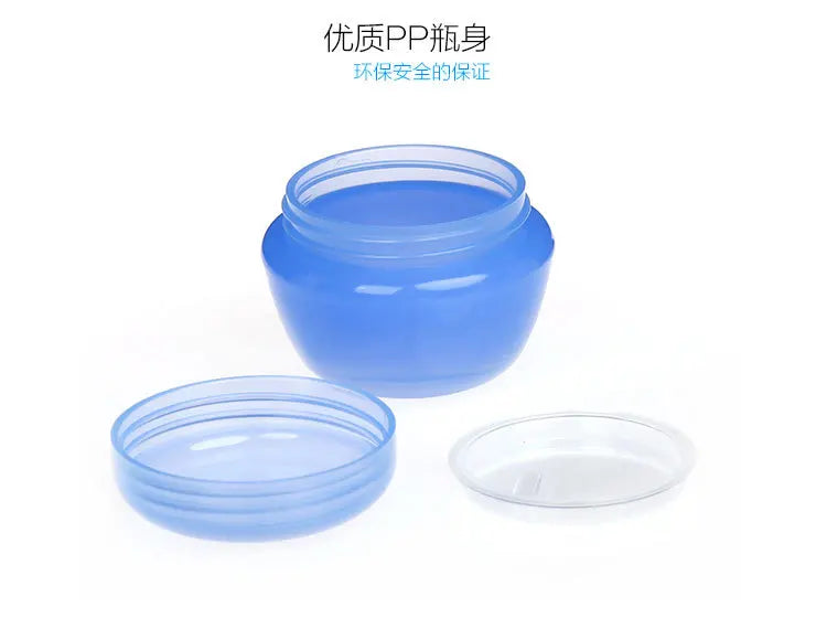 Mushroom Shape Cosmetic Jars – Refillable Travel Containers for Skincare