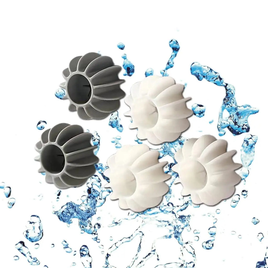 Reusable Silicone Dryer Balls – Anti-Tangle Laundry Wash Accessories