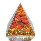 Amethyst Crystal Pyramid – Reiki Energy Generator for Chakra Meditation