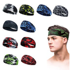 Absorbent Sports Headband – Unisex Anti-Sweat Band for Running and Yoga