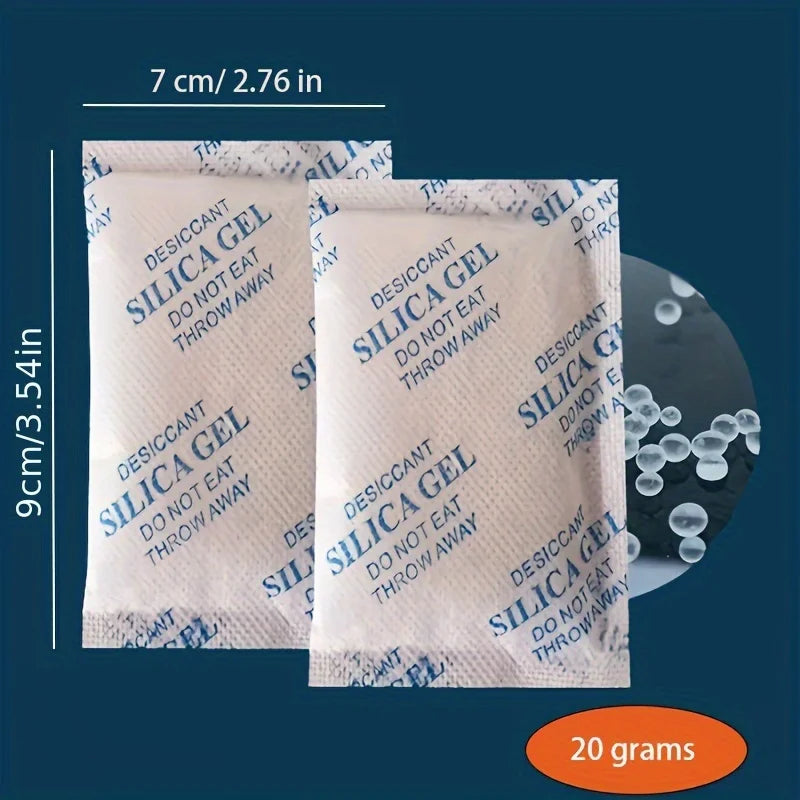 Silica Gel Desiccant Pack – 20g Moisture Absorber for Smart Pet Feeders