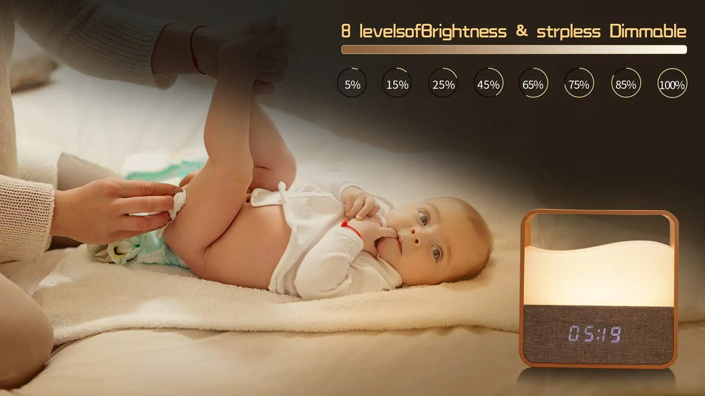 Rechargeable LED Night Light – Eye Protection Lamp for Baby Nursery
