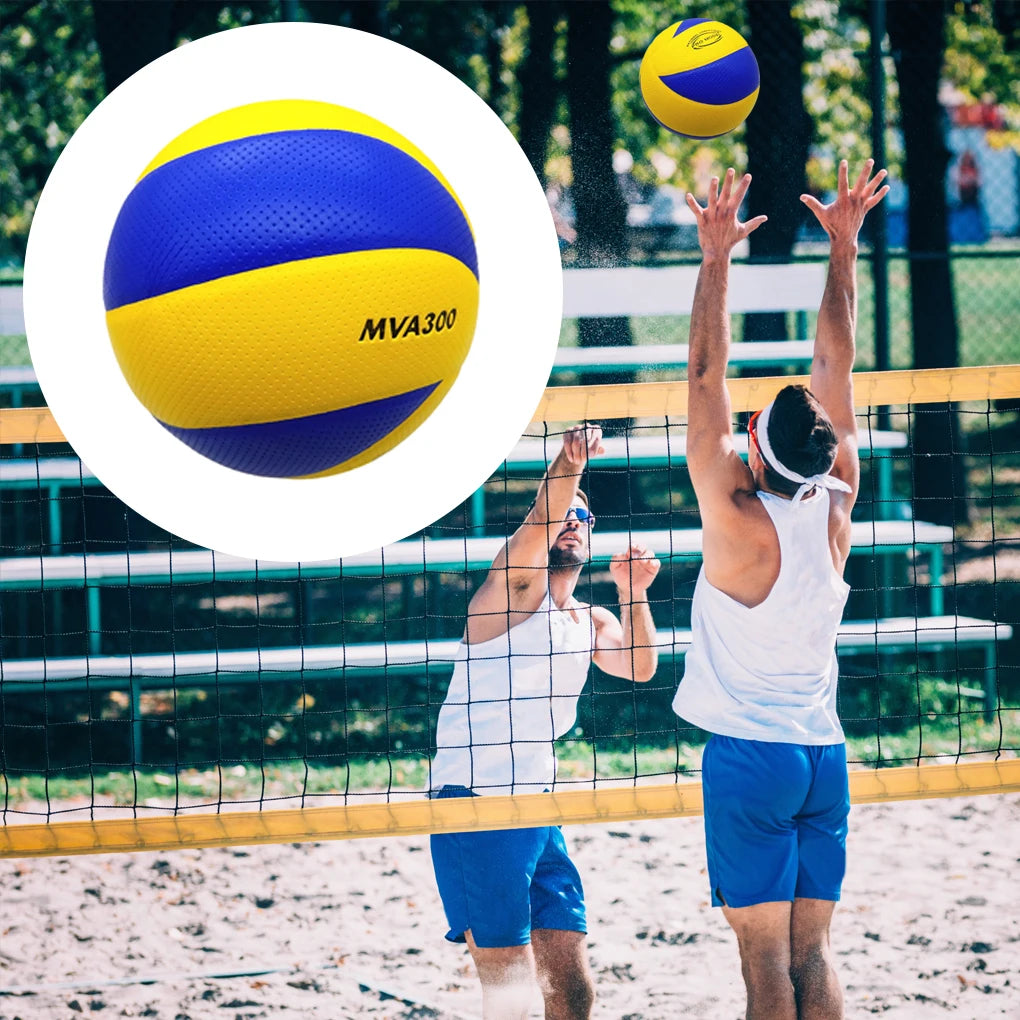 Size 5 PU Leather Volleyball – Soft Touch Ball for Indoor Outdoor Training