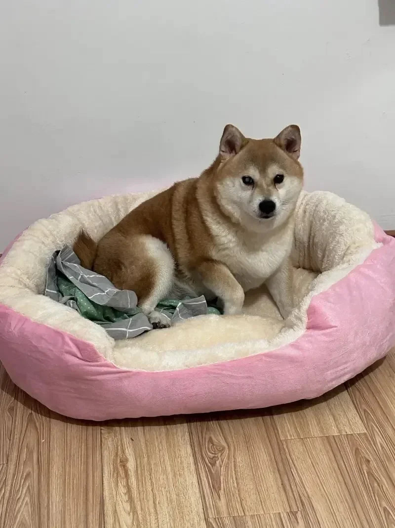 Soft Plush Orthopedic Dog Bed – Warm Sofa Cushion for Medium Large Pets