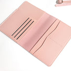 Custom Name Passport Cover Set – Personalized Leather Luggage Tag for Travel