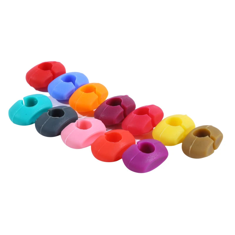 Silicone Wine Glass Marker Charms – Drink Labels for Party Bar Accessories