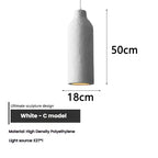 Wabi Sabi LED Chandelier – Modern Minimalist Pendant Light for Dining Room