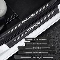 Carbon Fiber Door Threshold Stickers – Protective Scuff Guards for Nissan Qashqai