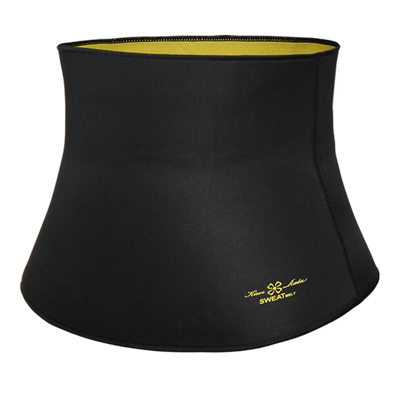 Sweat Waist Trainer Belt – Sauna Slimming Band for Men Workout Belly Fat