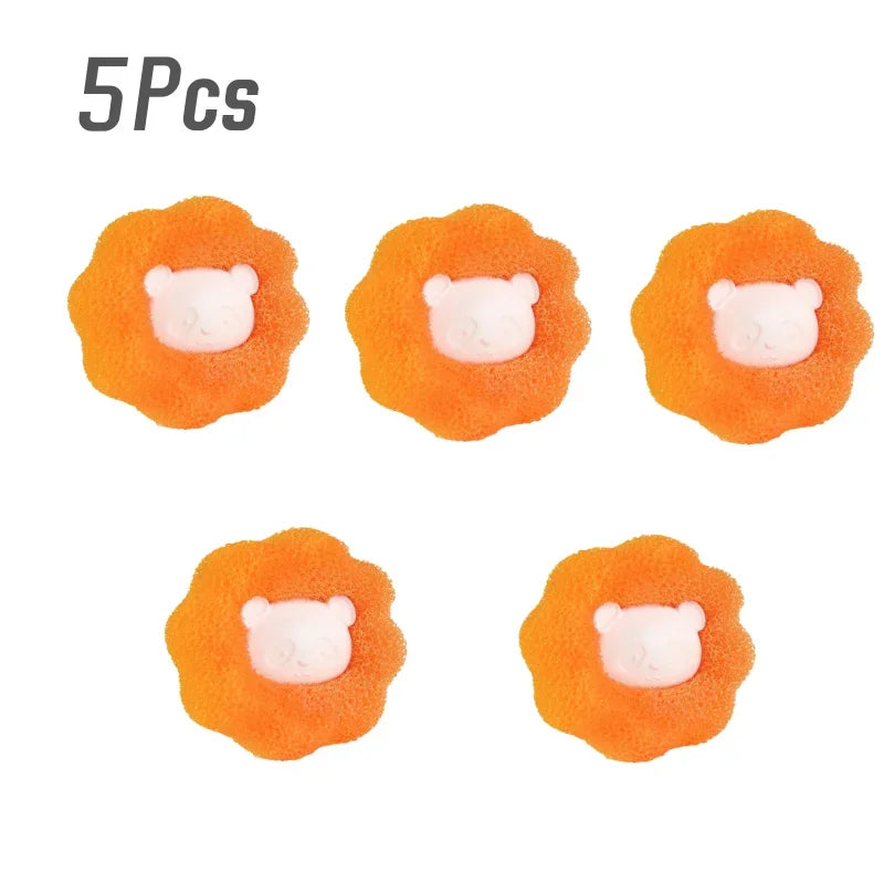 Reusable Laundry Balls – Lint and Pet Hair Remover for Washing Machine Cleaning