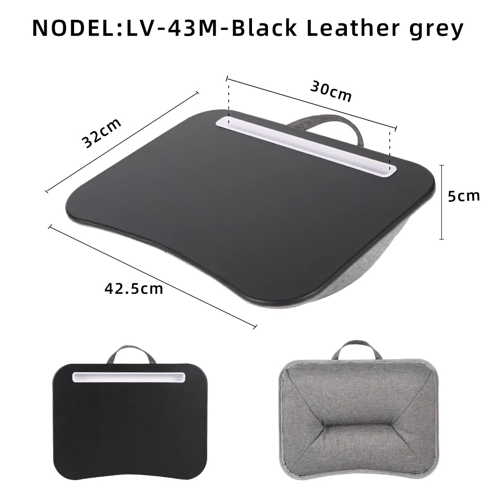 Multifunctional Laptop Desk – Foam Cushion Tray for Home Office Work