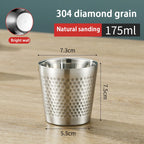 Stainless Steel Diamond Hammer Cup – Insulated Outdoor Camping Drinkware