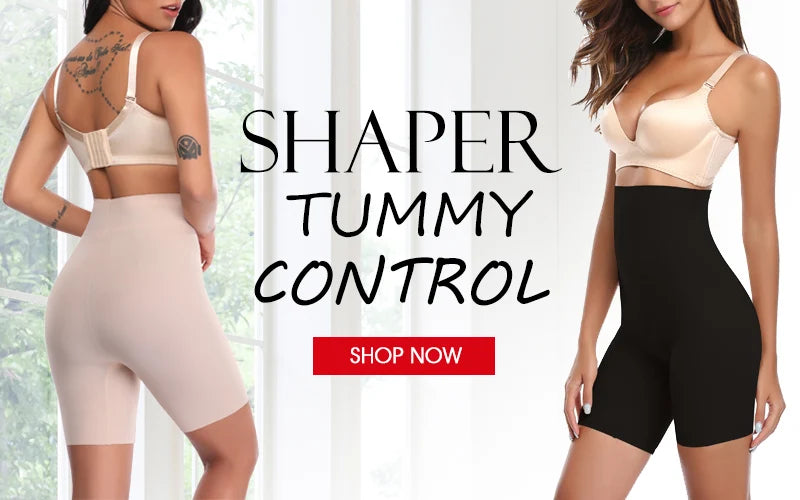 High Waist Shapewear Shorts – Slimming Tummy Control for Body Shaping