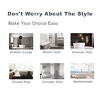 Adhesive Wall Hooks – Heavy Duty Black Hangers for Bathroom and Kitchen