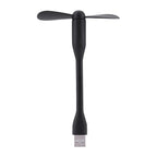 Portable Mini USB Fan – Flexible Bendable Cooling Gadget for Laptop and Travel