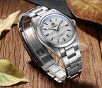 ADDIESDIVE 36mm Quartz Watch – Stainless Steel Sand Dial for Everyday Wear