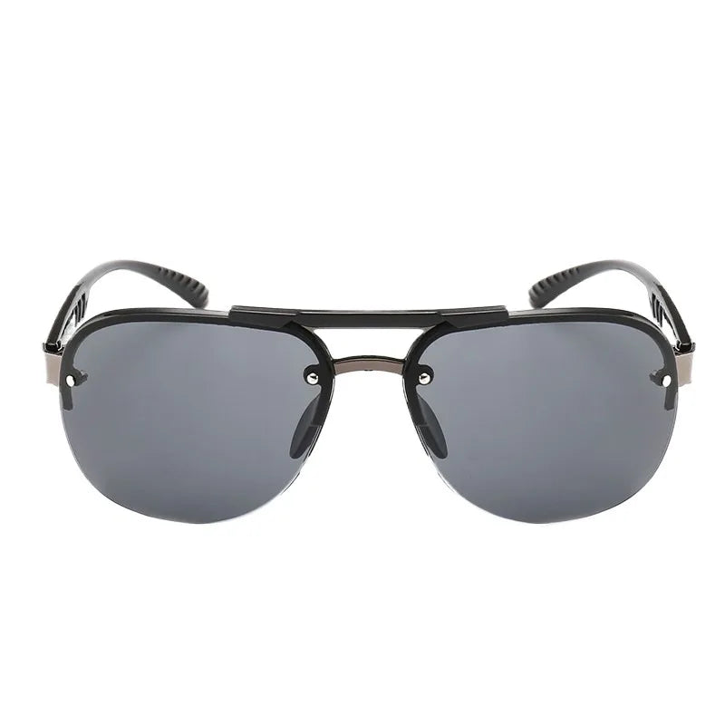 Polarized Metal Pilot Sunglasses – Vintage UV400 Eyewear for Driving