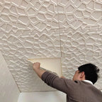 3D Self-Adhesive Wall Tiles – Waterproof Foam Panels for Bedroom Decor