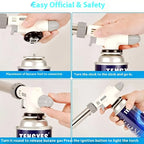 Adjustable Gas Torch Burner – Professional Flame Gun for Welding and Camping