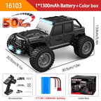 4WD Off-Road RC Monster Truck – 50km/h Remote Control for Adults and Kids