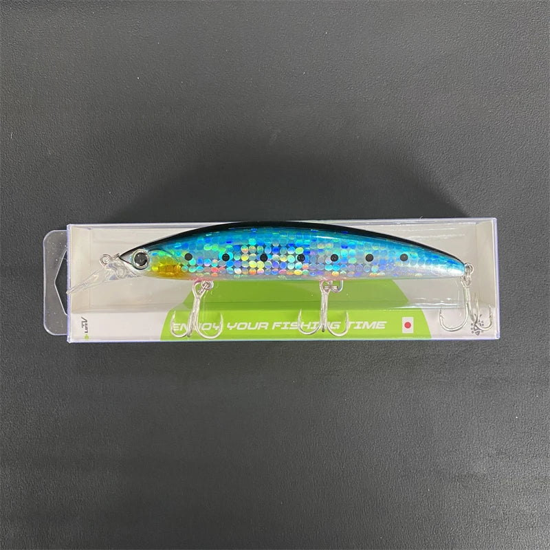 Ima 130S Floating Minnow Lure – Professional Saltwater Fishing Bait