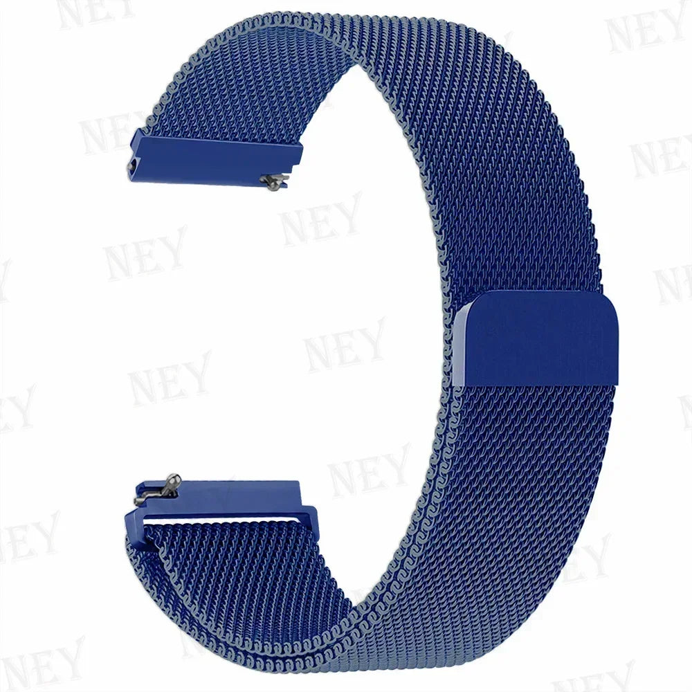 Milanese Stainless Steel Watch Band – Magnetic Mesh Loop for Xiaomi Redmi