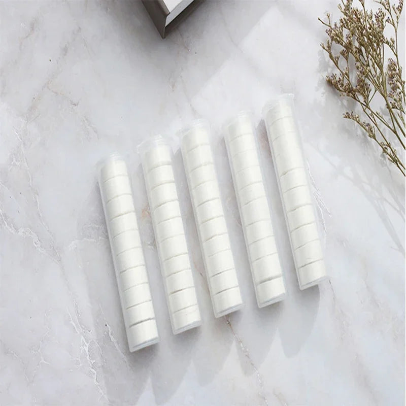 Compressed Non-Woven Face Towels – Portable Tablets for Travel and Camping