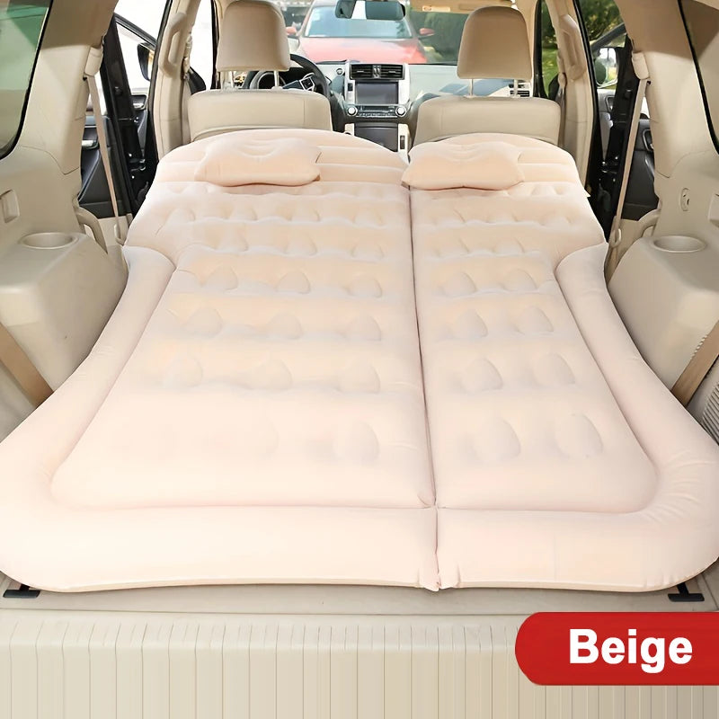Inflatable Car Mattress – Universal Back Seat Bed for Outdoor Camping