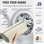 Heavy Duty Mesh Shoe Wash Bag – Protective Sneaker Laundry Carrier for Cleaning