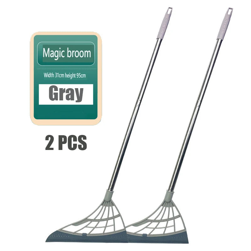Silicone Magic Broom – Floor and Window Squeegee for Home Cleaning