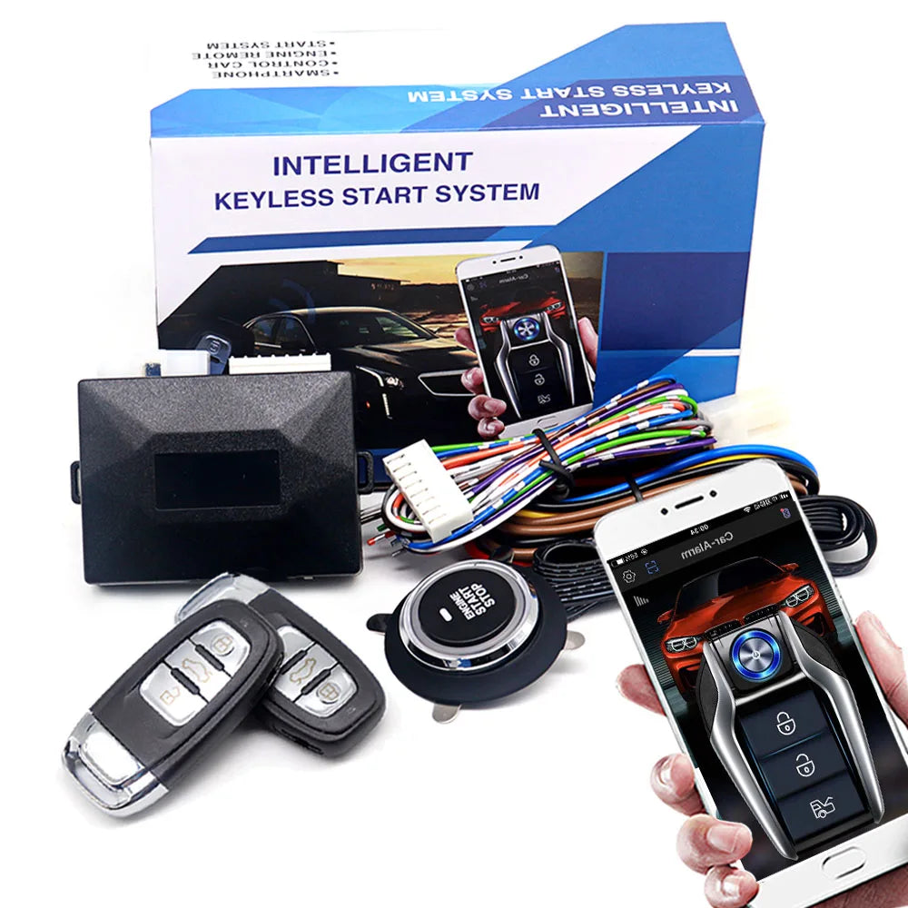 Smart Car Alarm – Remote Engine Start System for Vehicle Ignition