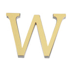 3D Gold Acrylic Letter Wall Stickers – Self-Adhesive Alphabet Home Decor