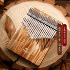 Hluru Wooden Kalimba – 21 Key Thumb Piano for Music Beginners and Education