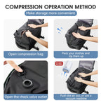 Expandable Travel Laptop Backpack – Large Capacity Business Bag for Men and Women