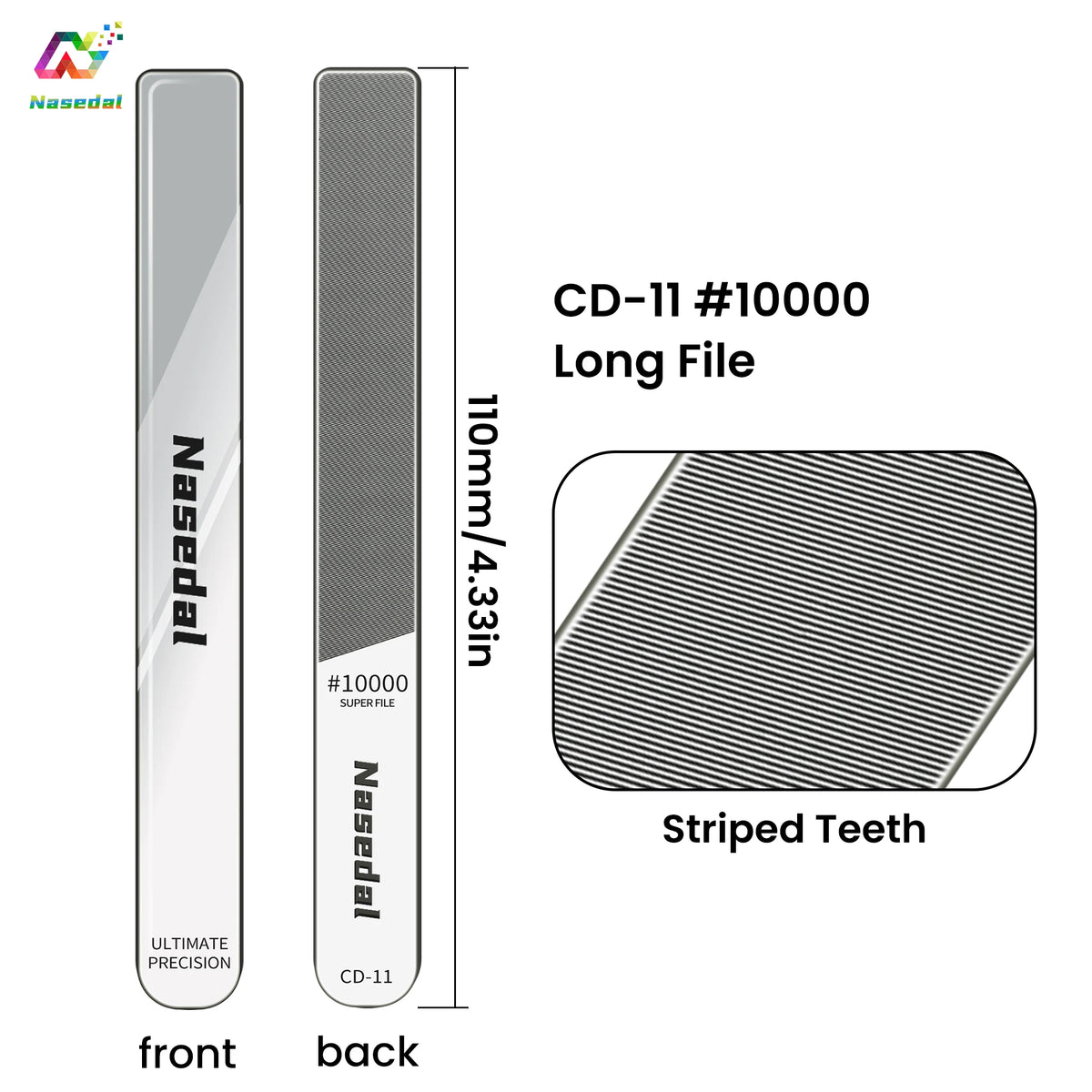 Glass Polishing File – Ultra Fine Mirror Finish for DIY Plastic Models