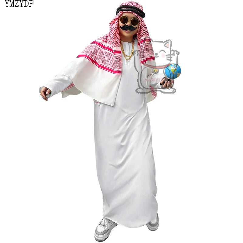 Arabian Prince Costume – Adult Shepherd Robe for Halloween Cosplay