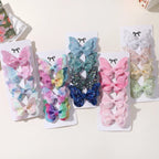 Sequined Butterfly Hair Clips – Cute Decorative Bows for Toddler Hairstyles