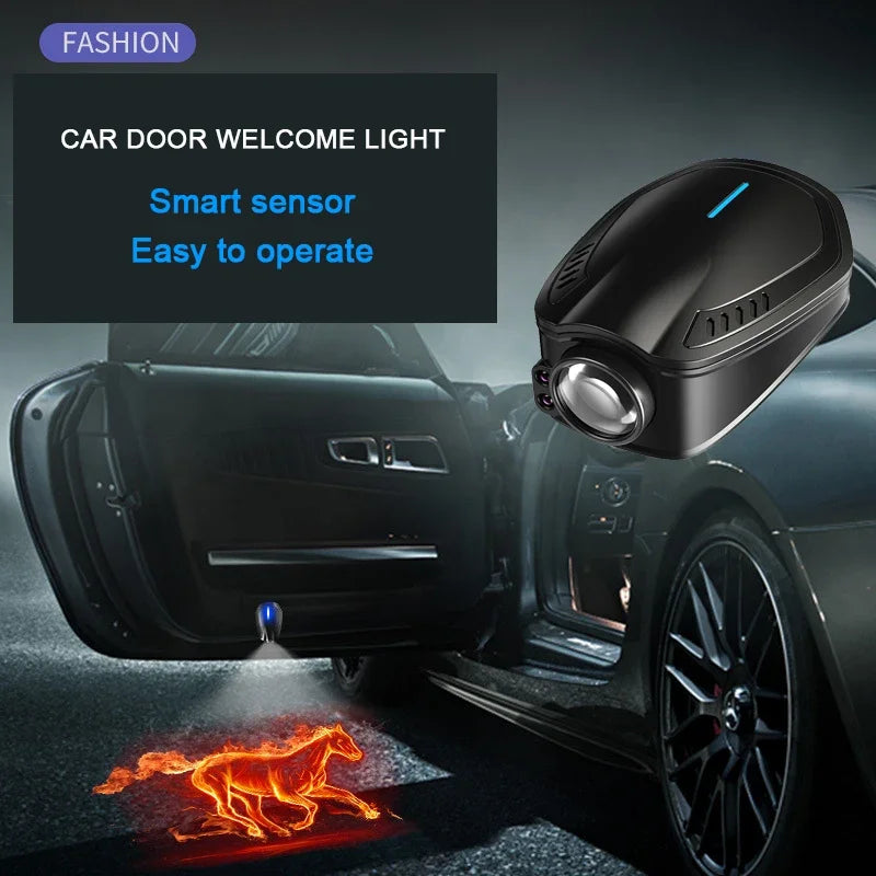 LED Door Projector Lights – Rechargeable Welcome Lamps for BYD Atto 3