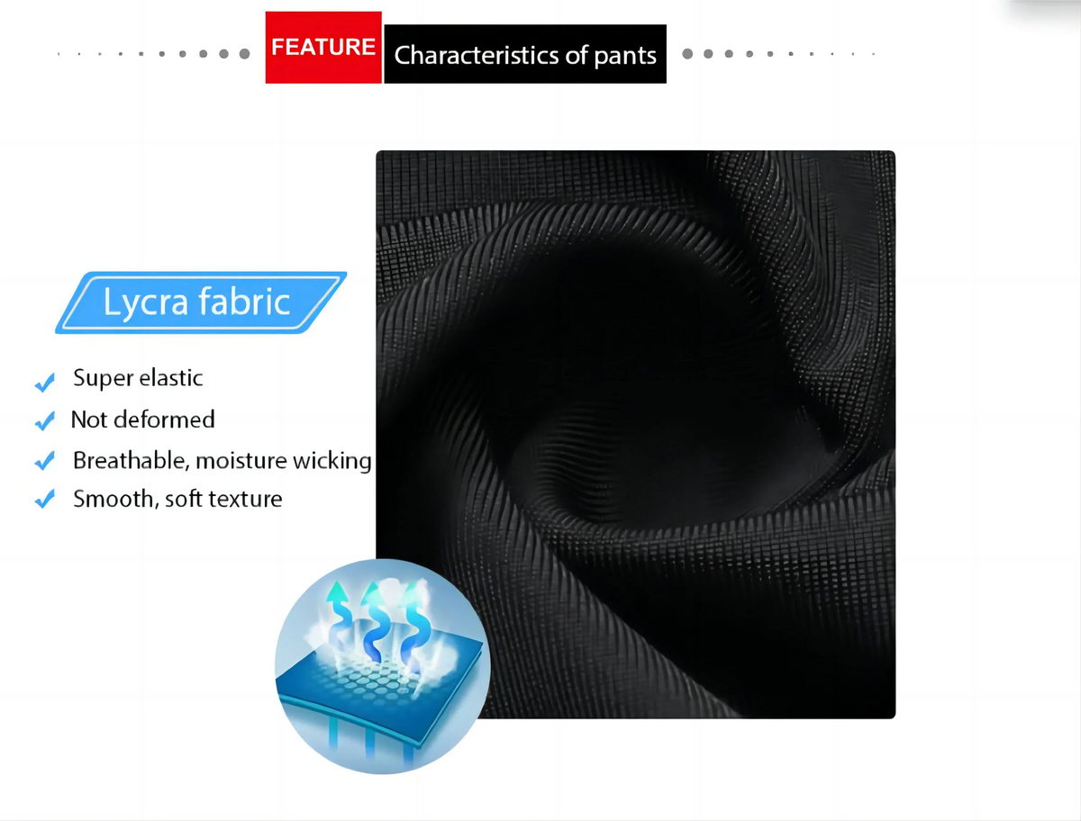 Padded Cycling Tights – Anti-Slip Gel Bike Pants for Mountain Biking