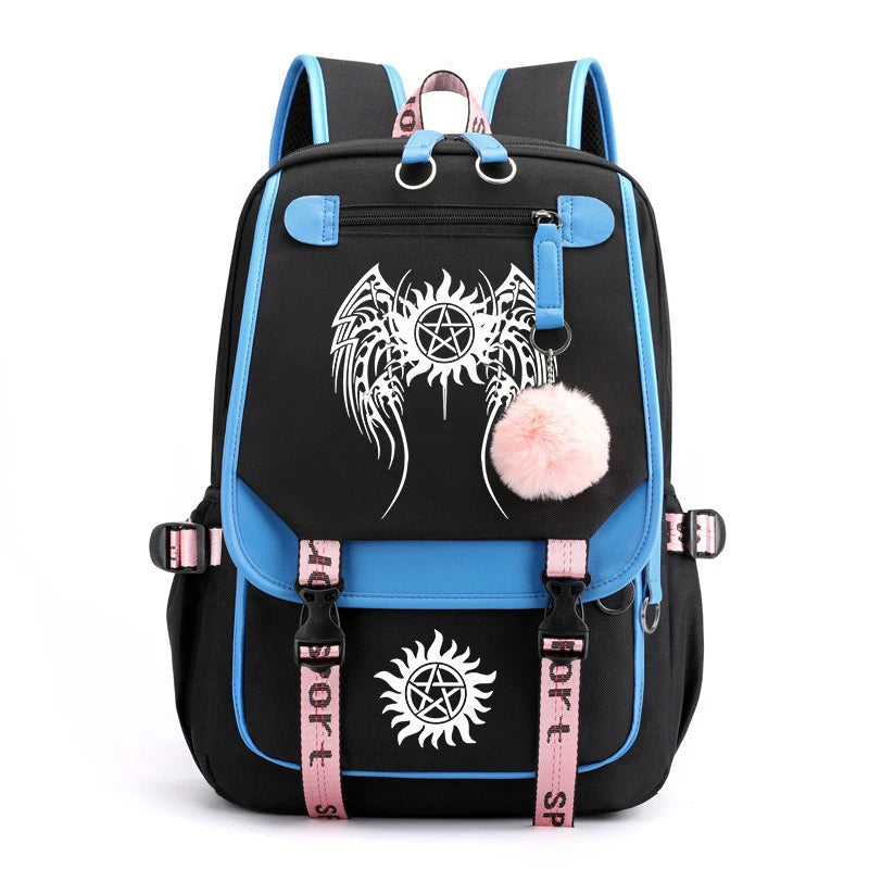 Large Capacity Travel Backpack – Laptop School Bag for Men and Women