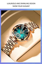 Elegant Stainless Steel Quartz Watch – Luxury Fashion Accessory for Women