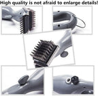 BBQ Steam Cleaning Brush – Scraper Tool for Gas and Charcoal Grills