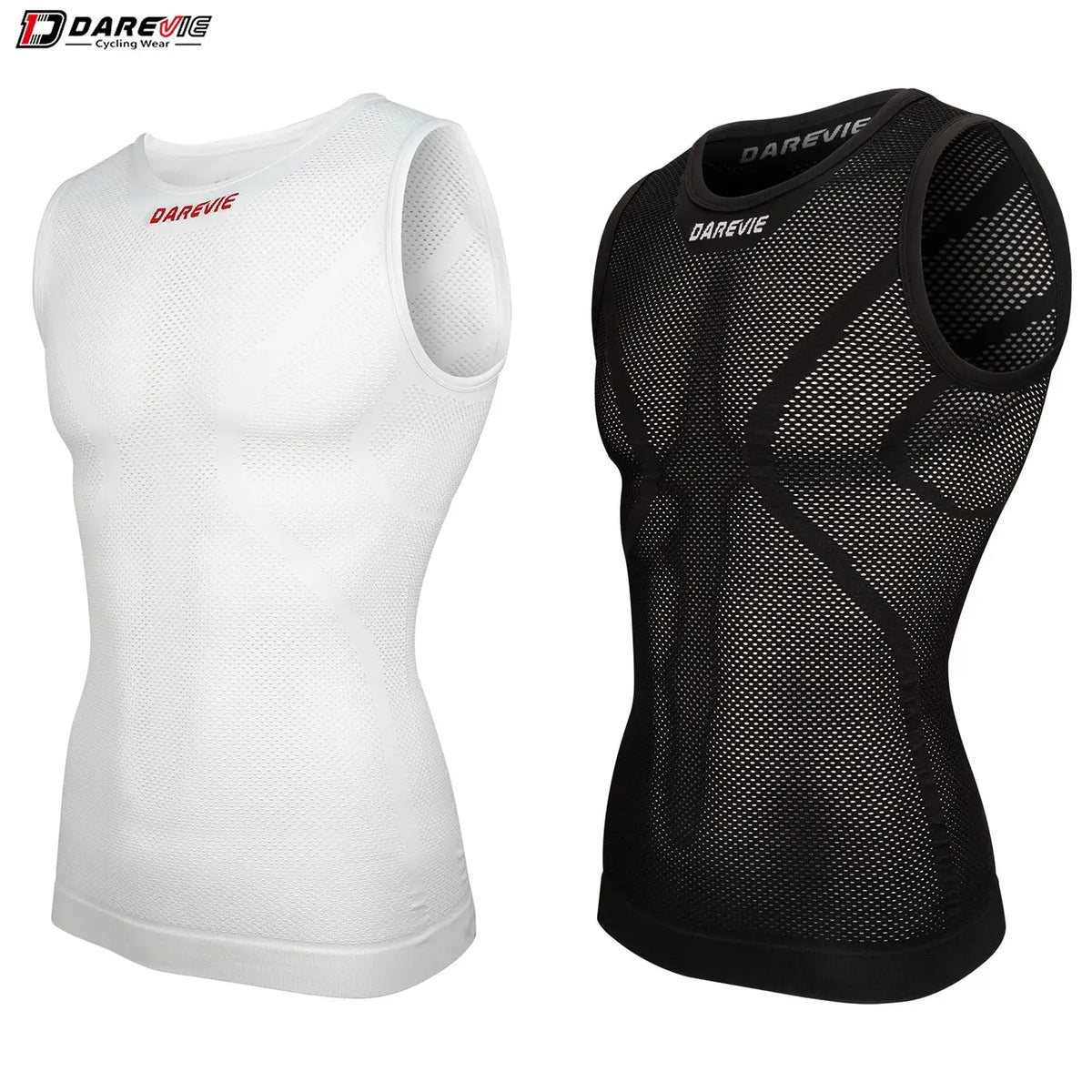Seamless Cycling Base Layer – Compression Undershirt for Sports and Fitness