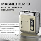Electric Smart Shaver – Rechargeable Digital Travel Grooming for Men