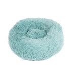 Round Plush Pet Bed – Soft Warm Sleeping Mat for Large Dogs and Cats