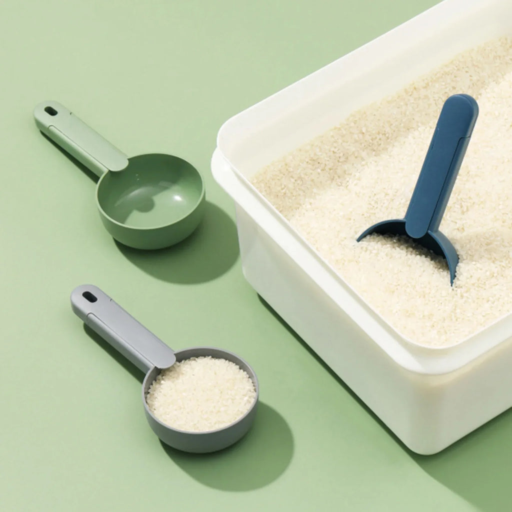 Pet Food Scooping Shovel – Ergonomic Measuring Spoon for Dog and Cat Feeding