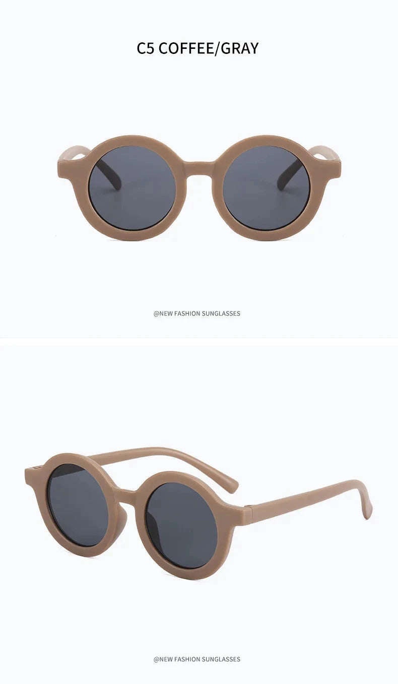 Childrens UV400 Plastic Sunglasses – Lightweight Protective Eyewear for Kids